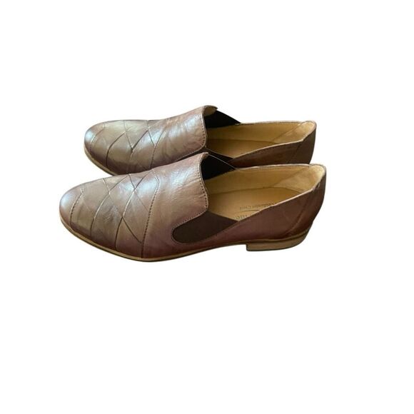 Coldwater Creek Walk With Me Womens Tan Toubkal Leather Loafer Flats Size 8M - Picture 7 of 12